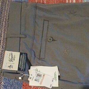 Original Penguin Gray Embroidered Shorts